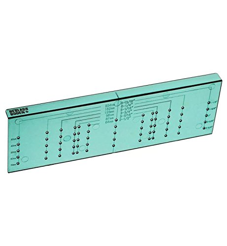 Algopix Similar Product 13 - Beslagsboden Mounting Template