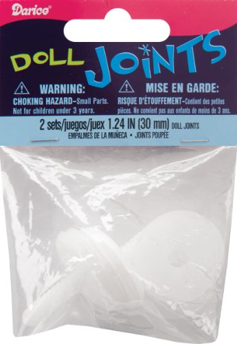 Algopix Similar Product 13 - Doll Joints 30mm 2/Pkg-