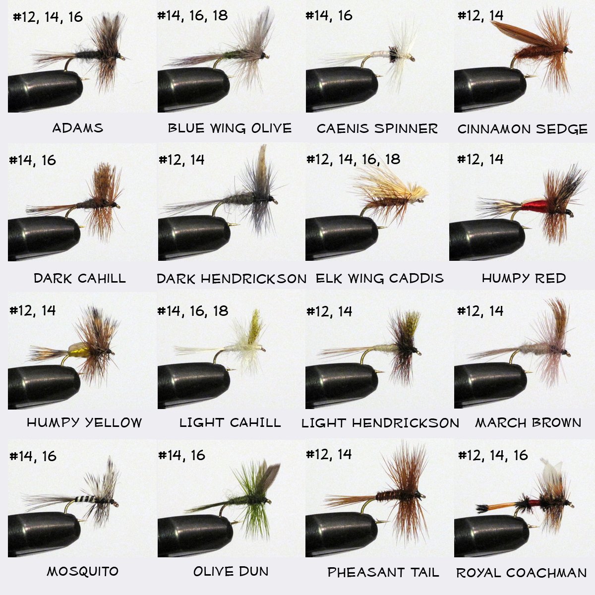 Algopix Similar Product 2 - Barnsley 100 Assorted Dry and Nymph Fly