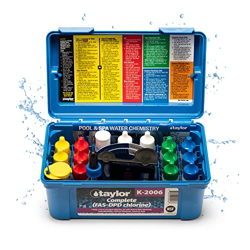 Algopix Similar Product 16 - Taylor Pool Water Test Kit Complete