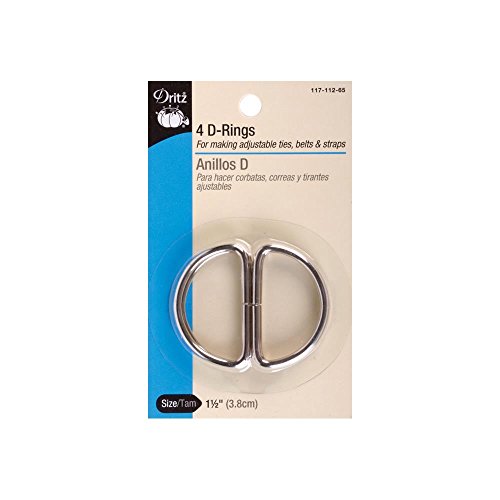 Algopix Similar Product 3 - Dritz 112 D Rings 112Inch Black