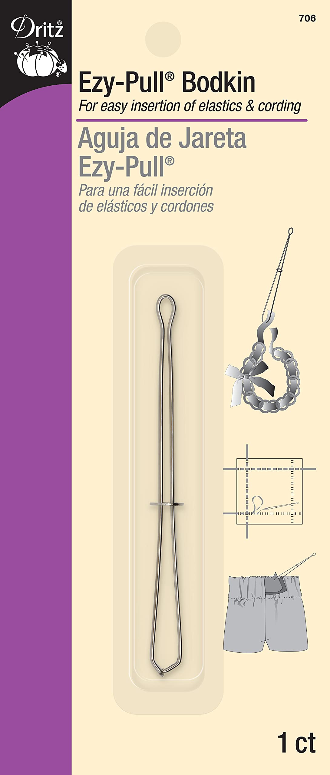 Algopix Similar Product 19 - Dritz EzyPull Cording  Elastic