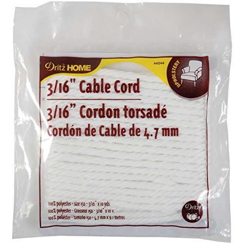 Algopix Similar Product 18 - Dritz Home 44244 Cable Cord 316Inch