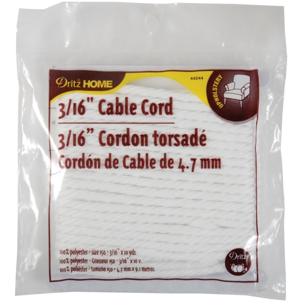 Algopix Similar Product 15 - Dritz Home 44244 Cable Cord 316Inch