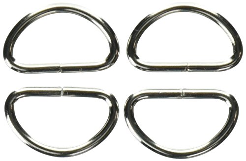 Algopix Similar Product 18 - Dritz 117165 DRings Nickel 1Inch