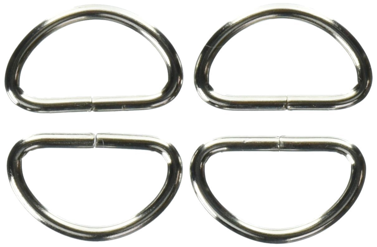 Algopix Similar Product 4 - Dritz 117165 DRings Nickel 1Inch