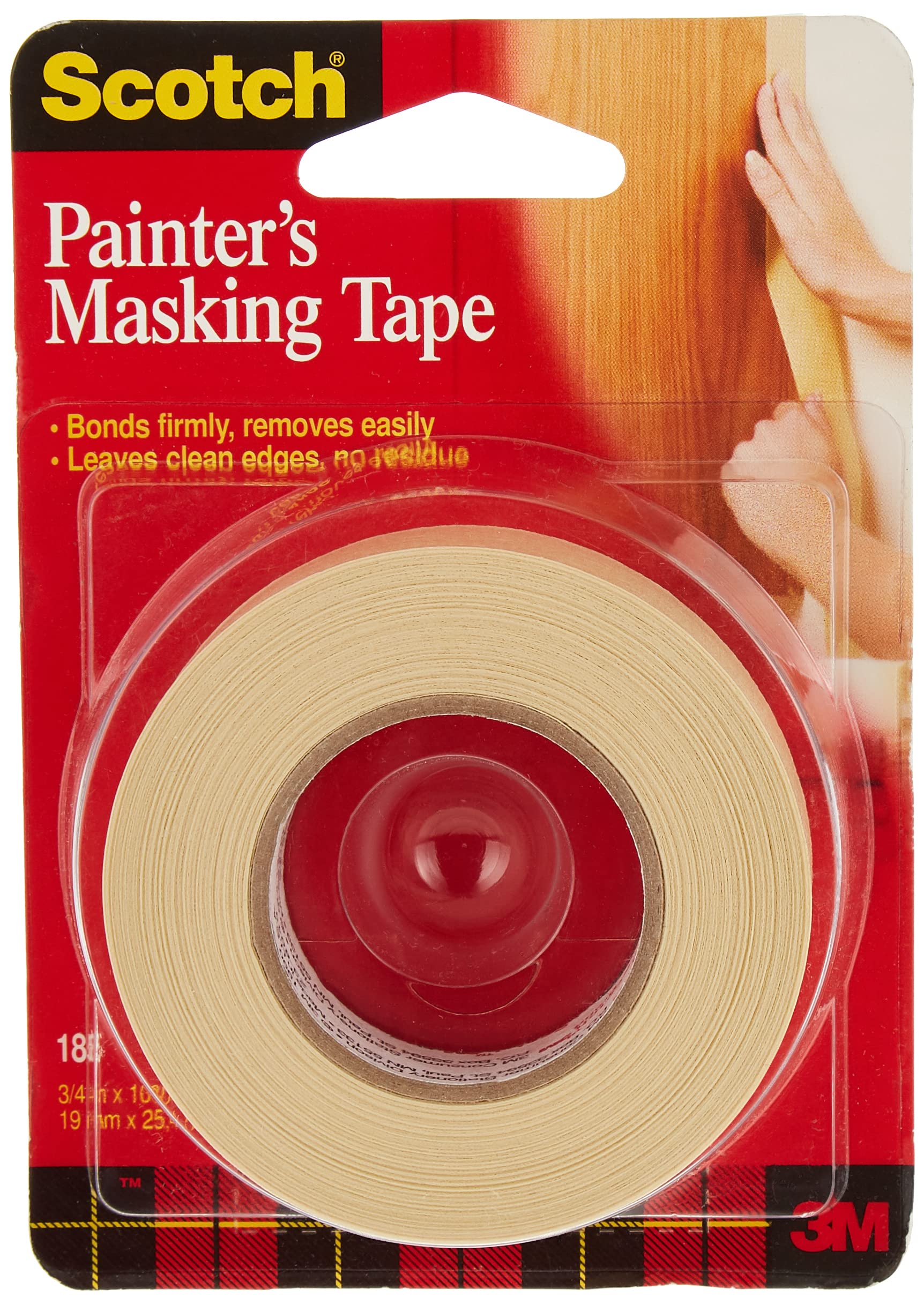 Algopix Similar Product 13 - Scotch Masking Tape 34 x 1000 Inch