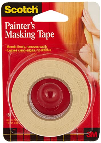 Algopix Similar Product 12 - Scotch Masking Tape 34 x 1000 Inch