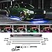 Algopix Similar Product 11 - LEDGlow 4pc MultiColor Slimline LED