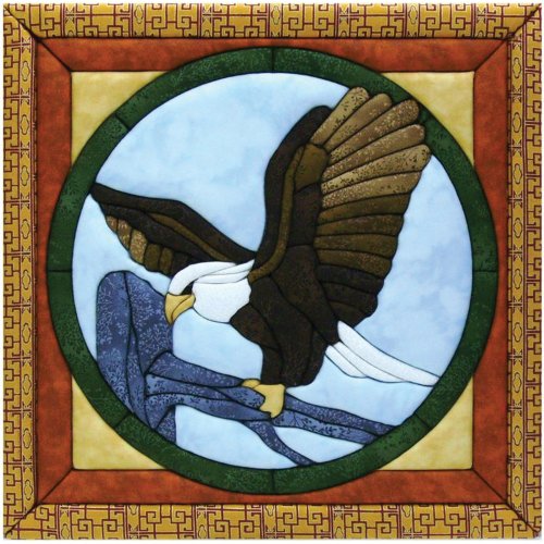 Algopix Similar Product 15 - Quilt Magic 12-Inch by 12-Inch Eagle Kit