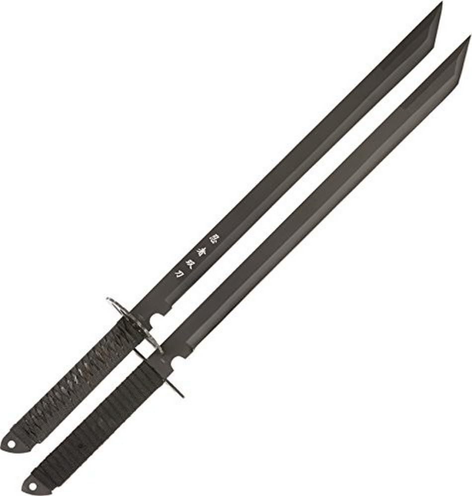 Algopix Similar Product 2 - BladesUSA HK6183 Twin Ninja Swords