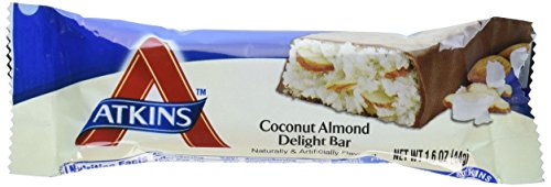 Algopix Similar Product 2 - Atkins Advantage Bar Coconut Almond