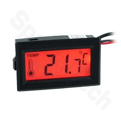Algopix Similar Product 15 - Phobya Thermometer with Digital Display