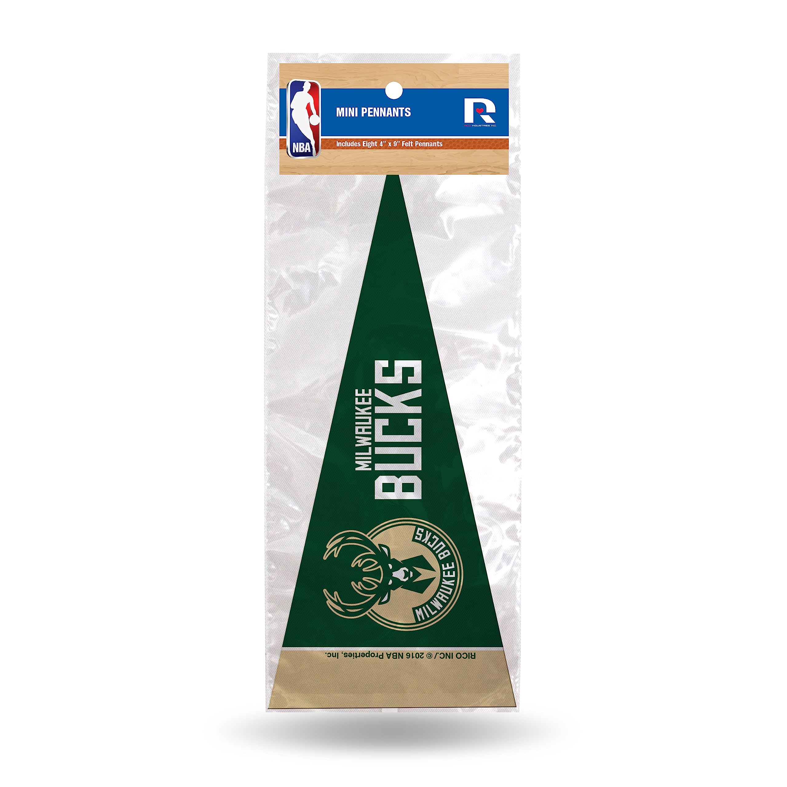 Algopix Similar Product 16 - Rico Industries NBA Milwaukee Bucks
