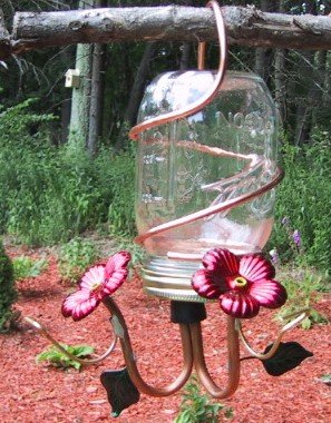 Algopix Similar Product 12 - Perrys Glass  Copper Hummingbird