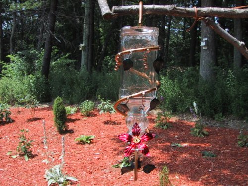Algopix Similar Product 17 - Perrys Glass  Copper Hummingbird