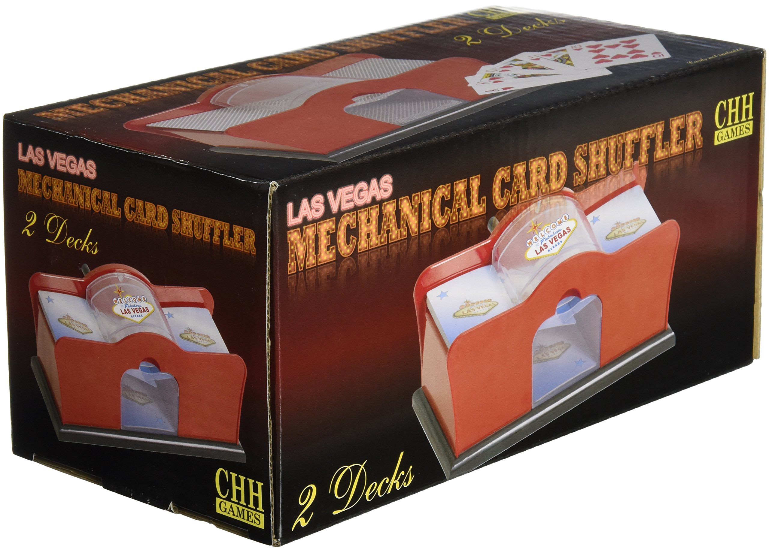 Algopix Similar Product 4 - CHH Hand Cranked Card Shuffler (2-Deck)
