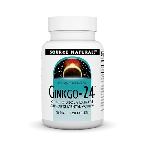 Algopix Similar Product 7 - Source Naturals Ginkgo24  Ginkgo