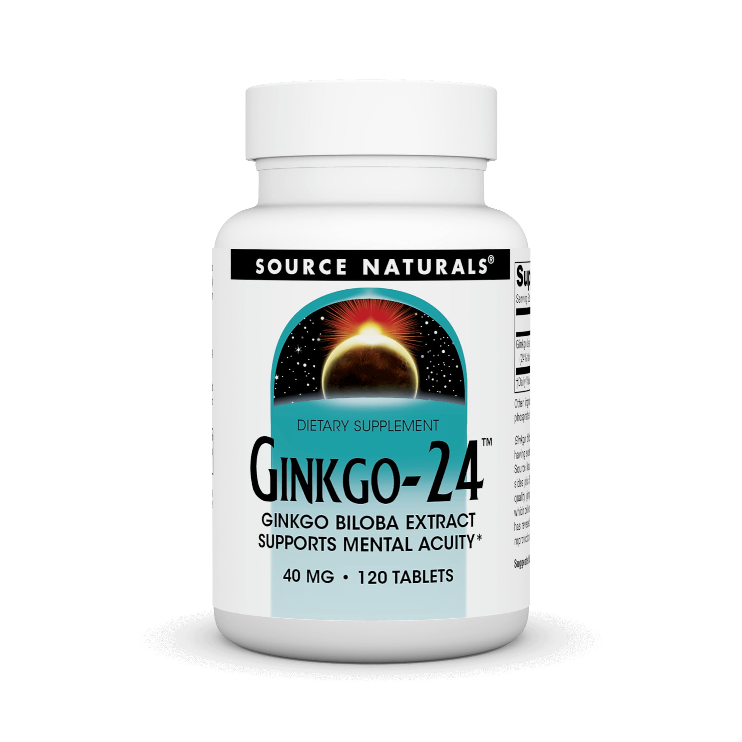 Algopix Similar Product 4 - Source Naturals Ginkgo24  Ginkgo