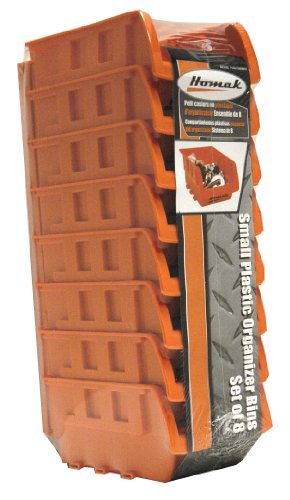 Algopix Similar Product 14 - Homak Plastic Bins Small Set of 8