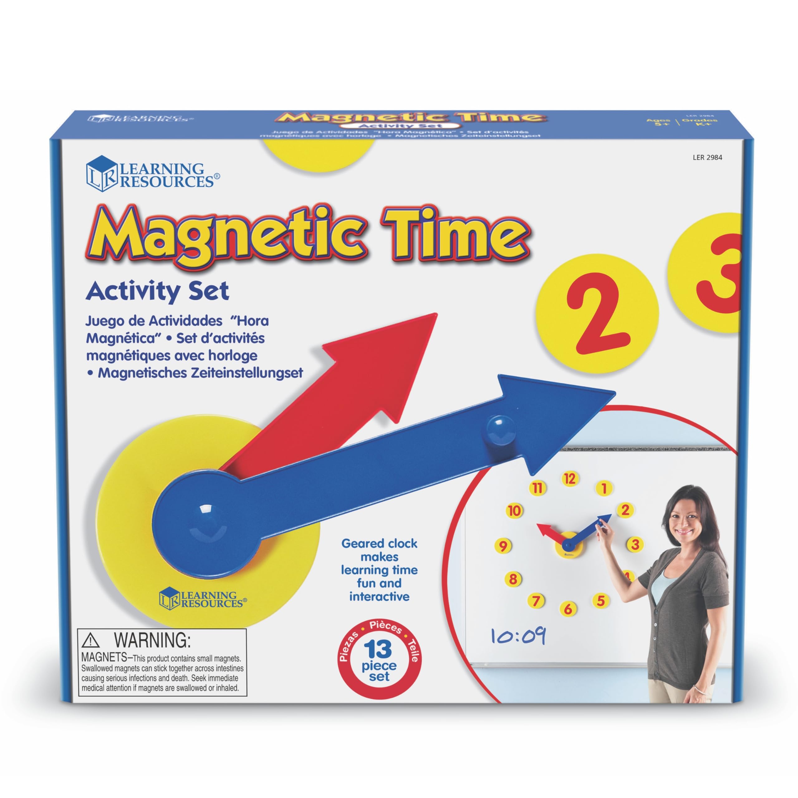 Algopix Similar Product 4 - Learning Resources Magnetic Geared