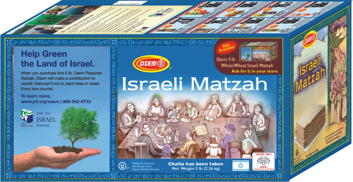 Algopix Similar Product 8 - Osem Matzo, Passover, 5-pounds