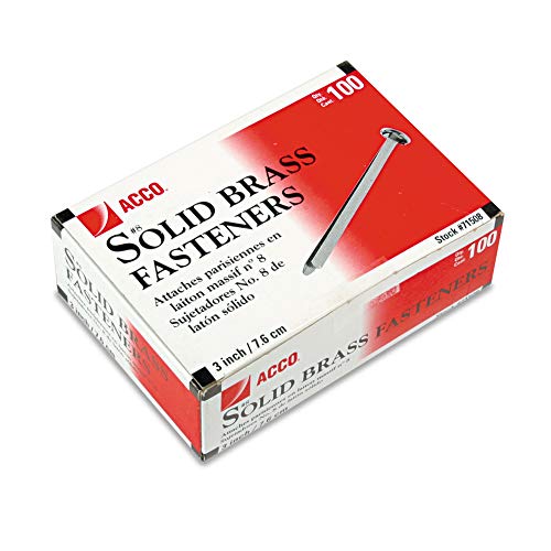 Algopix Similar Product 6 - ACCO Products  ACCO  Brass Prong