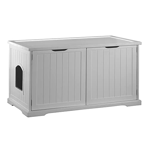 Algopix Similar Product 1 - Merry Products Cat Washroom Bench, White