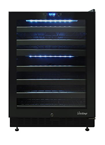 Algopix Similar Product 18 - Vinotemp 46 Bottle DualZone Touch
