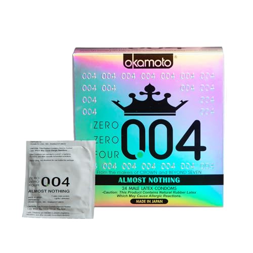 Algopix Similar Product 9 - OKAMOTO 004 Condoms, 24 count