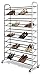 Algopix Similar Product 15 - Whitmor 10 Tier Shoe Tower 50 Pair