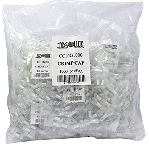 Algopix Similar Product 6 - Absolute CC16G1000 Crimp Caps for Car