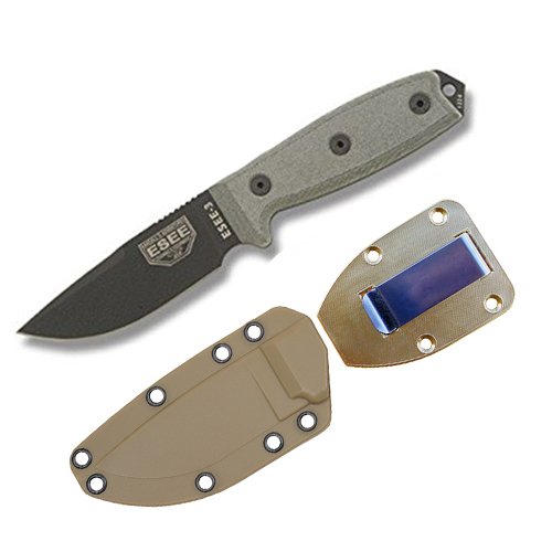 Algopix Similar Product 13 - ESEE 3P Sharpened Back Edge Blades 