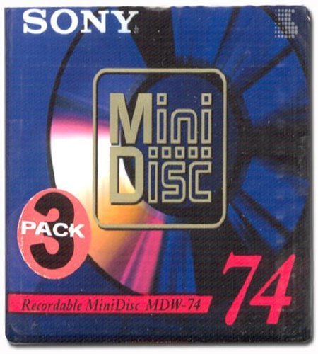 Algopix Similar Product 20 - Sony Recordable Mini Disc  74 Minutes
