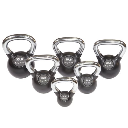 Algopix Similar Product 9 - BodySolid Rubber Coated Kettlebell