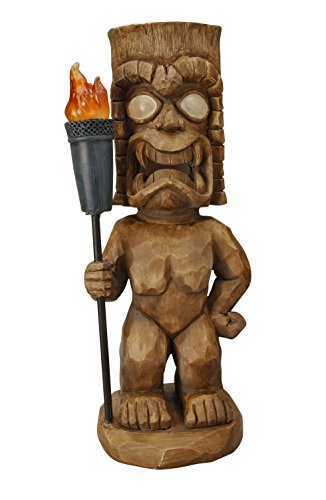 Algopix Similar Product 16 - Moonrays 95960 Hand Painted Tiki Themed
