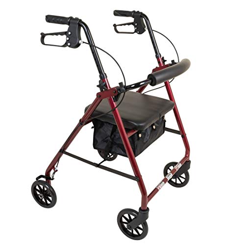 Algopix Similar Product 7 - ProBasics Aluminum Rollator Walker with