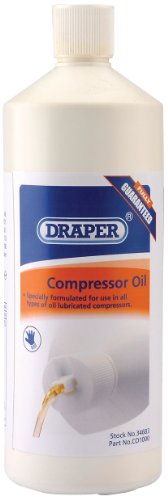 Algopix Similar Product 11 - DRAPER Compressor Oil - 1 Litre [34683]