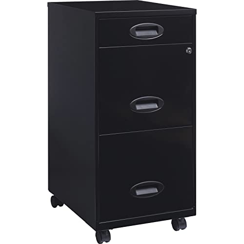 Algopix Similar Product 2 - Lorell SOHO Mobile Cabinet, Black