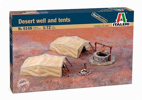 Algopix Similar Product 10 - Italeri 1:72 - Desert Well And Tents