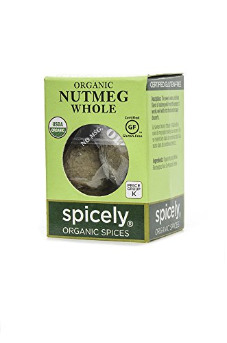 Algopix Similar Product 2 - Spicely Organic Nutmeg Whole 010 Ounce