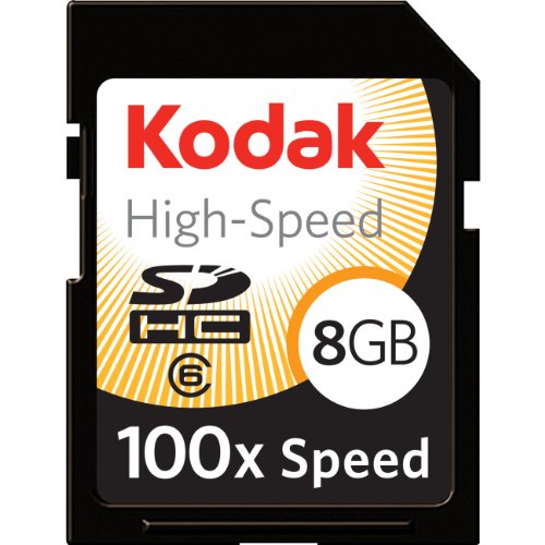 Algopix Similar Product 2 - Kodak 8GB SDHC High-Speed Card