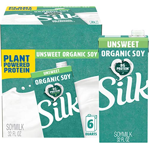 Algopix Similar Product 10 - Silk ShelfStable Organic Soy Milk