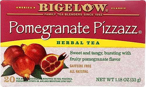Algopix Similar Product 7 - Bigelow Pomegranate Tea Caffeinated