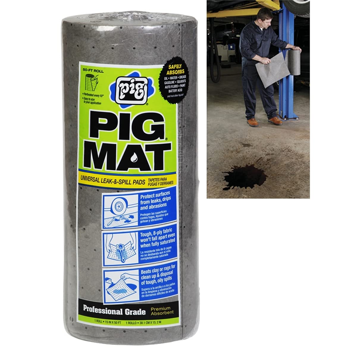 Algopix Similar Product 5 - New Pig 25201 15 in x 50 ft Universal