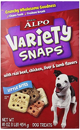 Algopix Similar Product 4 - Purina ALPO Dog Treats Variety Snaps