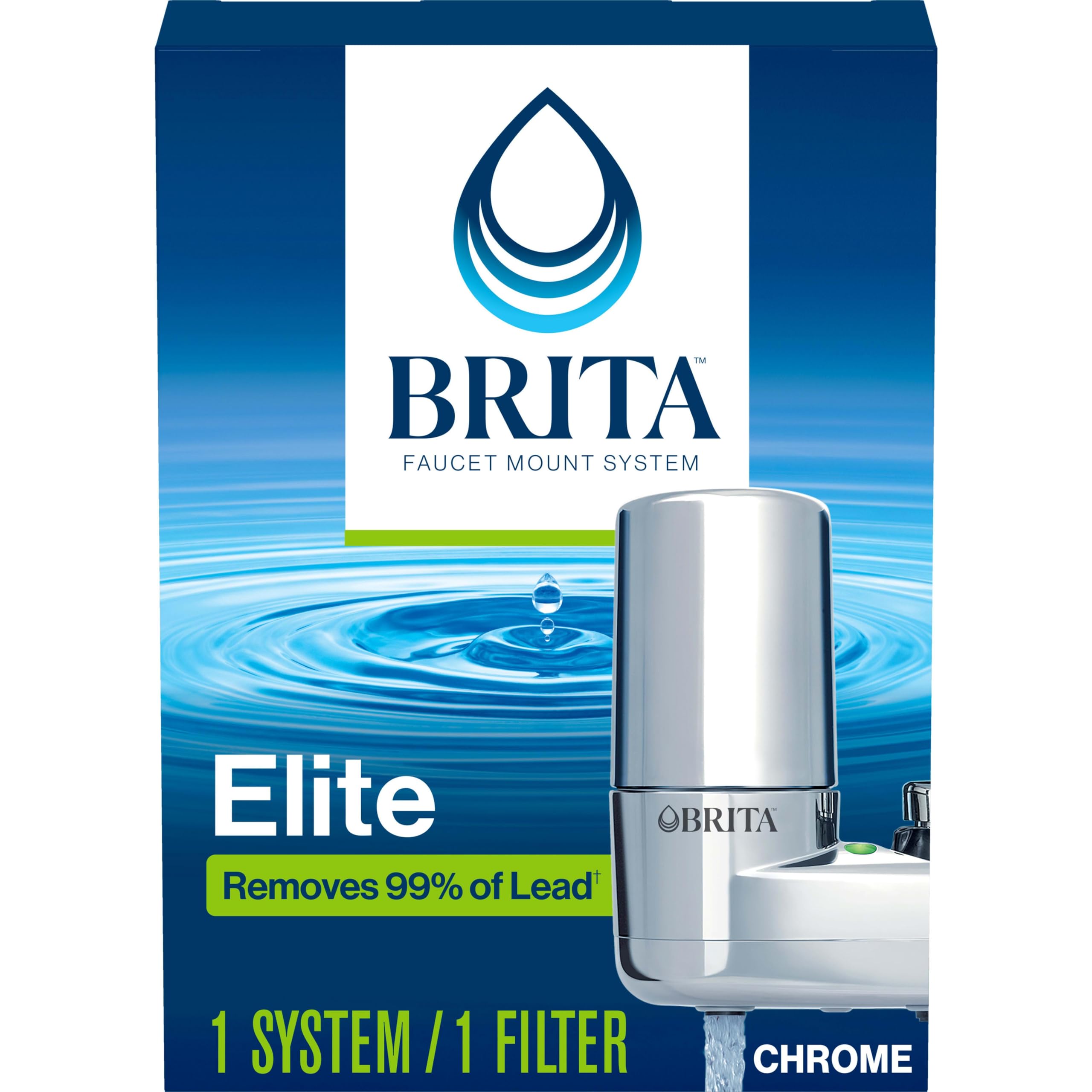 Algopix Similar Product 4 - Brita Faucet Mount Water Filter System