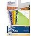 Algopix Similar Product 18 - Avery Mini Binder Pockets Assorted