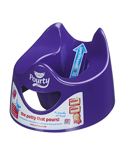 Algopix Similar Product 19 - Pourty Easy-to-Pour Potty, Purple