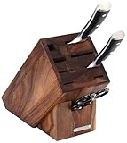 Algopix Similar Product 16 - Continenta Knife Block Acacia Wood